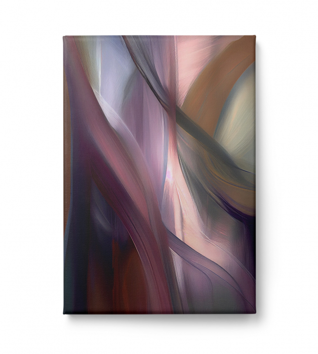 Tablou canvas, abstract, modern, nuante metalice, pentru bucatarie, sufragerie [2]