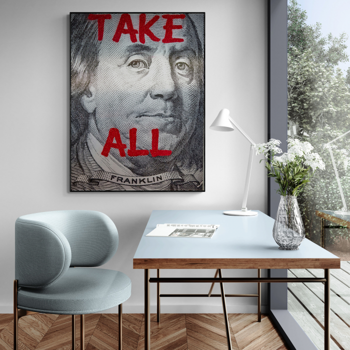 portret al lui Benjamin Franklin [1]