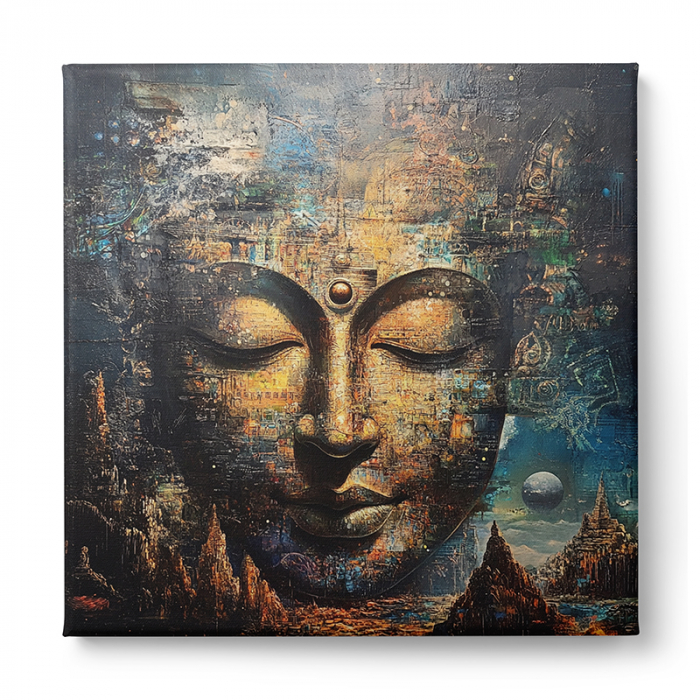 Tablou Canvas Buddha Cosmic [3]