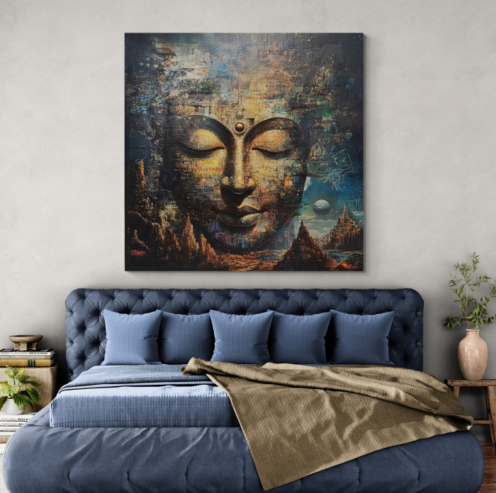 Tablou Canvas Buddha Cosmic [2]