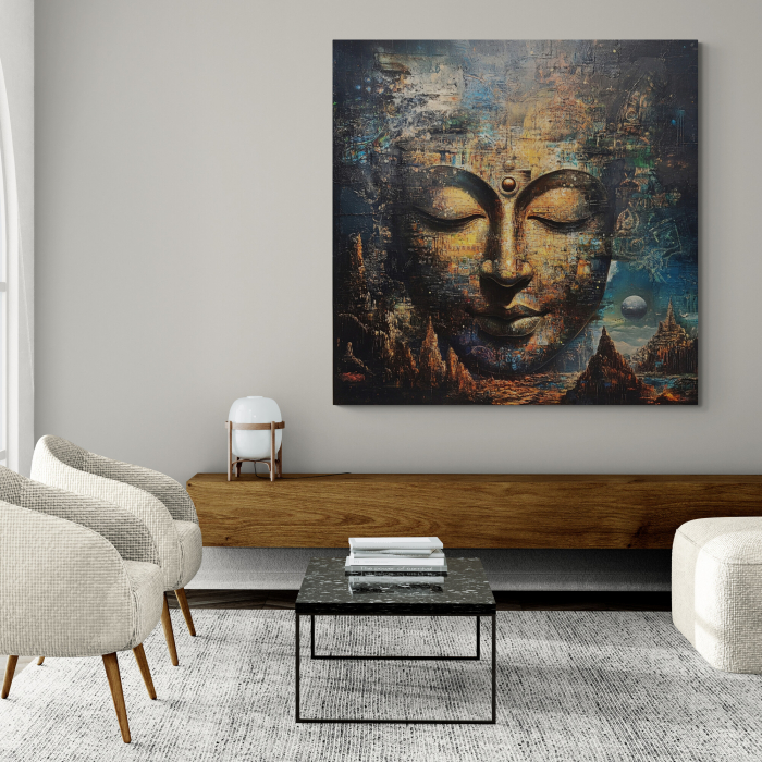 Tablou Canvas Buddha Cosmic [1]