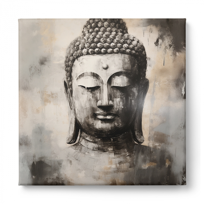 Tablou Buddha Gri Abstract [2]