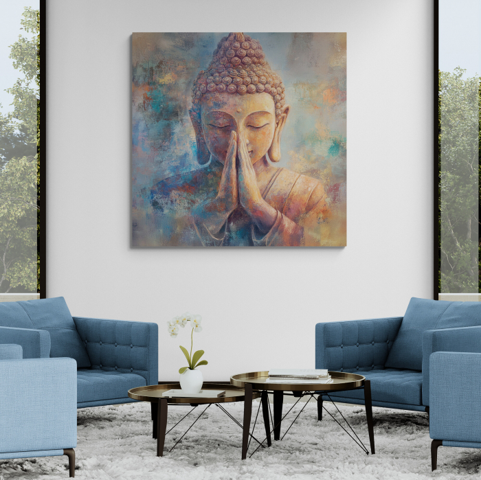 Tablou Buddha în Rugăciun [1]