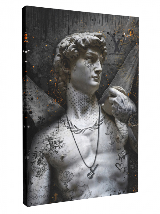 Tablou Canvas David Tatuat [2]