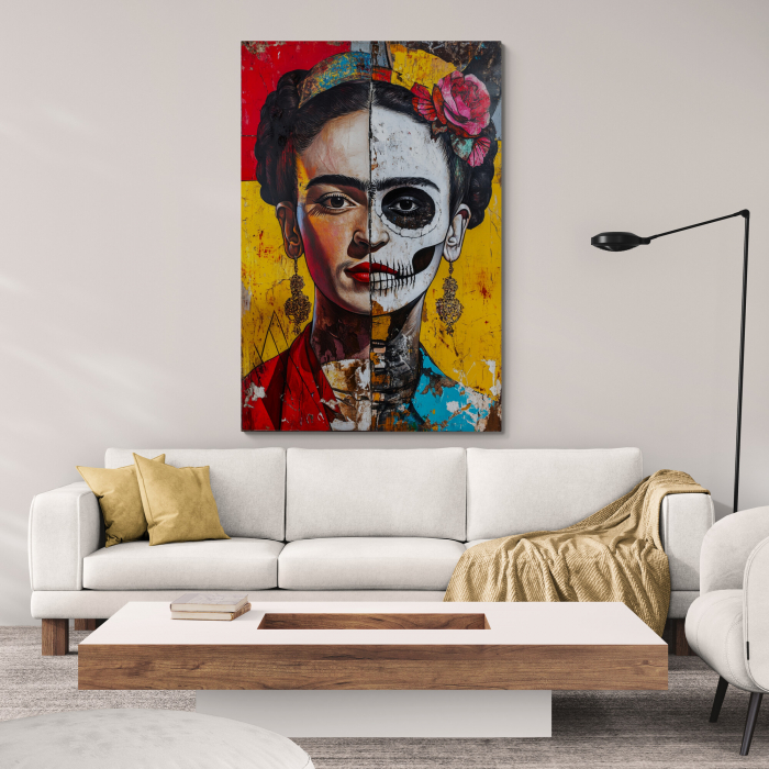 Tablou Canvas Portret Frida Kahlo [1]