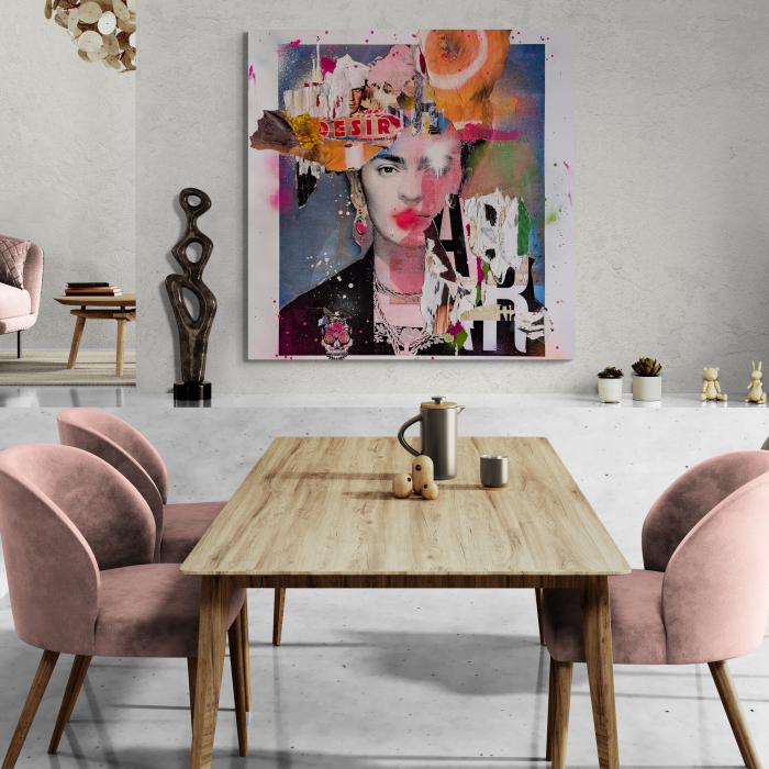 Tablou Canvas Frida Kahlo, Colaj [1]