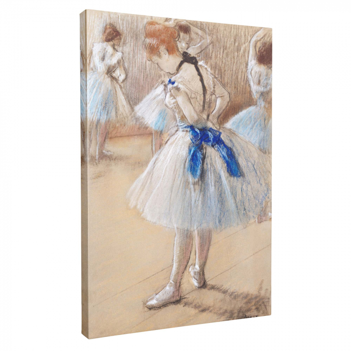 Reproducere canvas a balerinei de Edgar Degas, ideală pentru living. [2]
