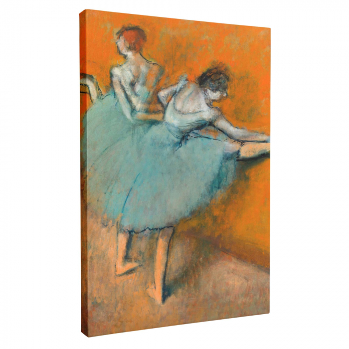 Tablou modern Dancers at the Barre de Edgar Degas, print pe canvas. [2]