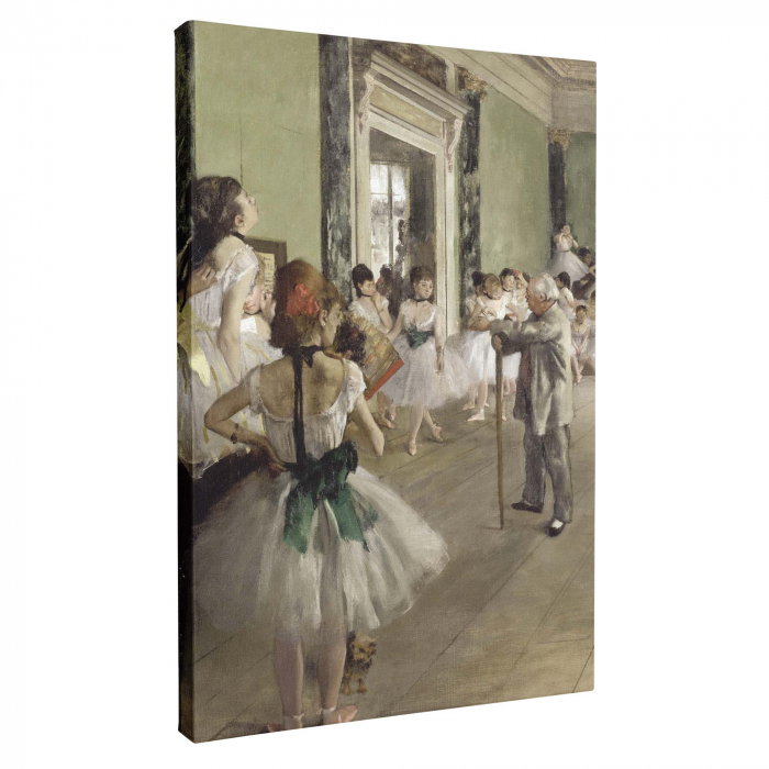 Reproducere tablou Edgar Degas - Balerine în clasă de balet [2]