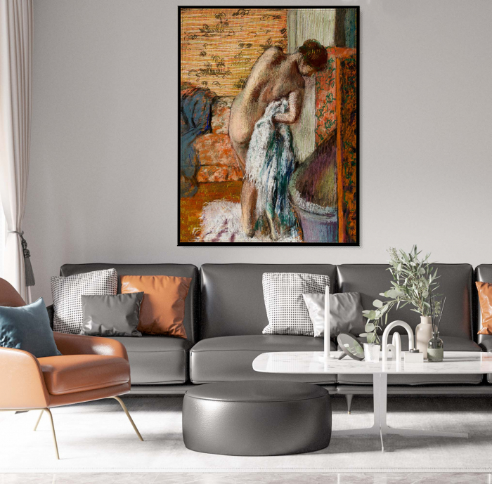 Reproducere canvas modernă, Naked Lady de Edgar Degas [1]