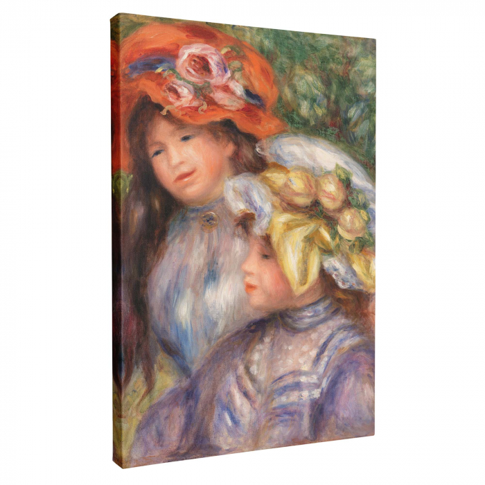 Tablou canvas color "Two Girls de Renoir" pentru hol. [2]