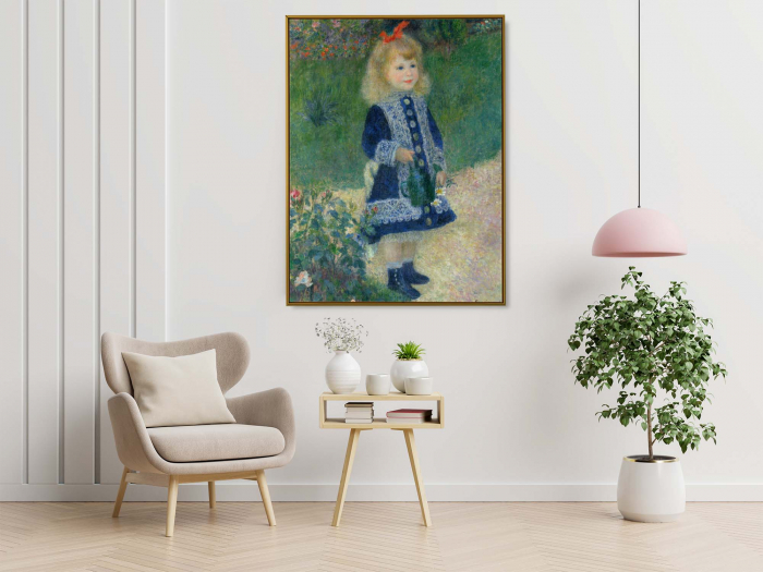 Reinterpretare modernă a picturii lui Renoir pe canvas. [1]