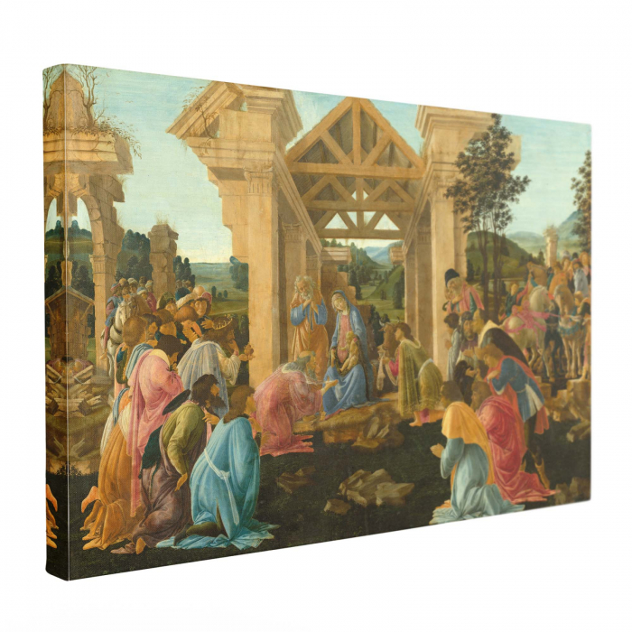 The Adoration of the Magi de Botticelli, print pe canvas modern. [2]