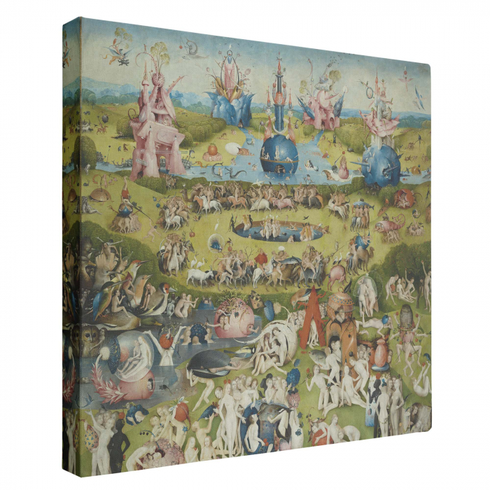 Print pe panza premium, reinterpretare moderna a operei The Garden of Earthly Delights. [3]
