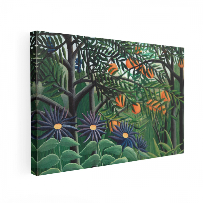 Tablou canvas modern Exotic Forest de Henri Rousseau [2]