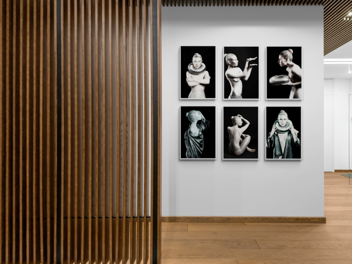 Tablou canvas, Intaglio, Modern, alb negru Portret Femeie, print pe panza Premium, pentru birou [2]