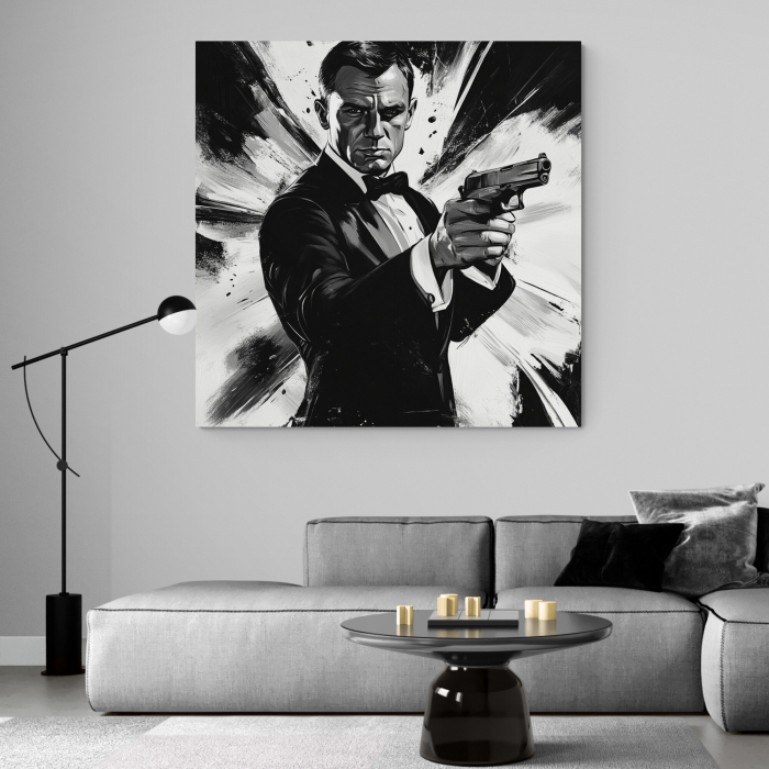Tablou Canvas Modern Portret  James Bond [1]
