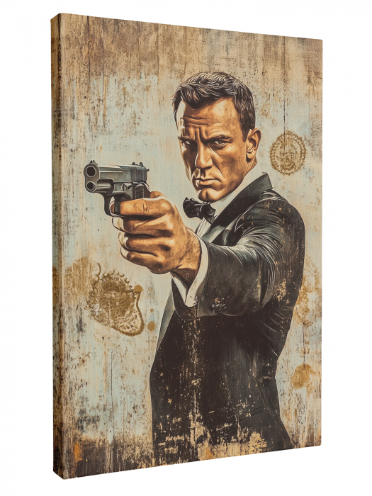 Tablou Canvas Portret James Bond [2]