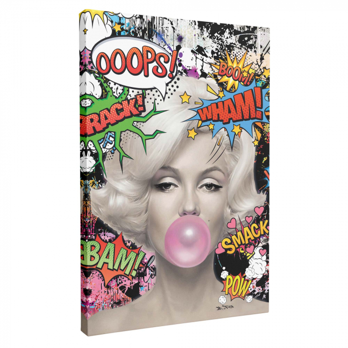 Tablou Canvas „Marilyn Monroe Pop-Art – Glamour Contemporan [4]