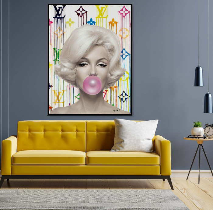 Tablou Canvas „Marilyn Monroe Pop-Art – Glamour Contemporan [1]