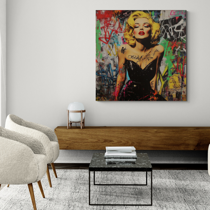 Tablou Canvas Portret Abstract Marilyn Monroe [1]