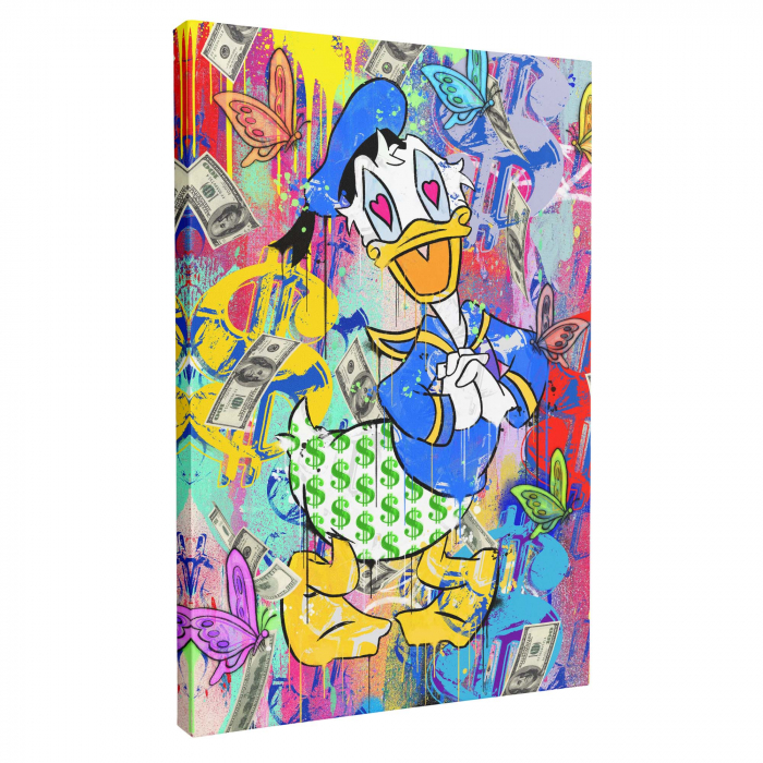 Tablou canvas modern multicolor Donald Duck pentru copii [2]
