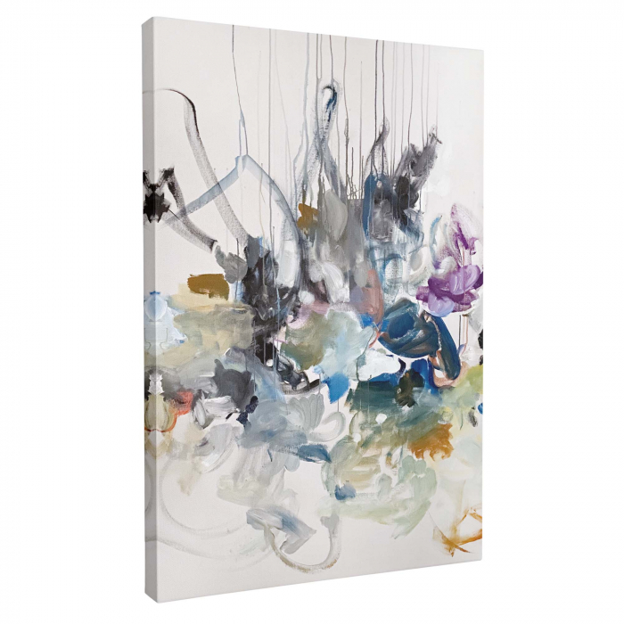 Tablou canvas, modern, minimalist, multicolor, pentru dormitor, 70 x 90 cm [2]