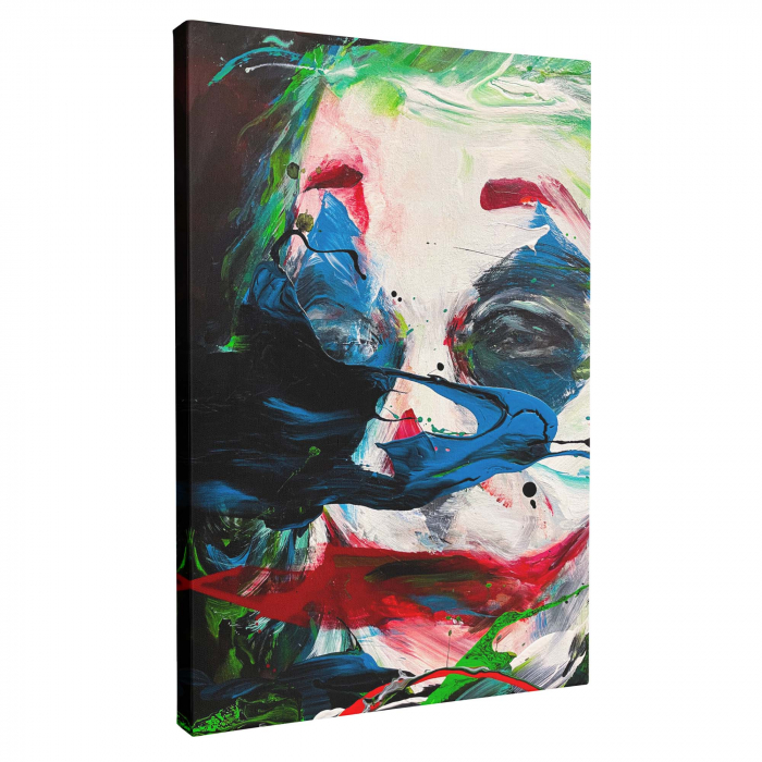 Tablou Canvas Modern – Portret Abstract Joker [2]