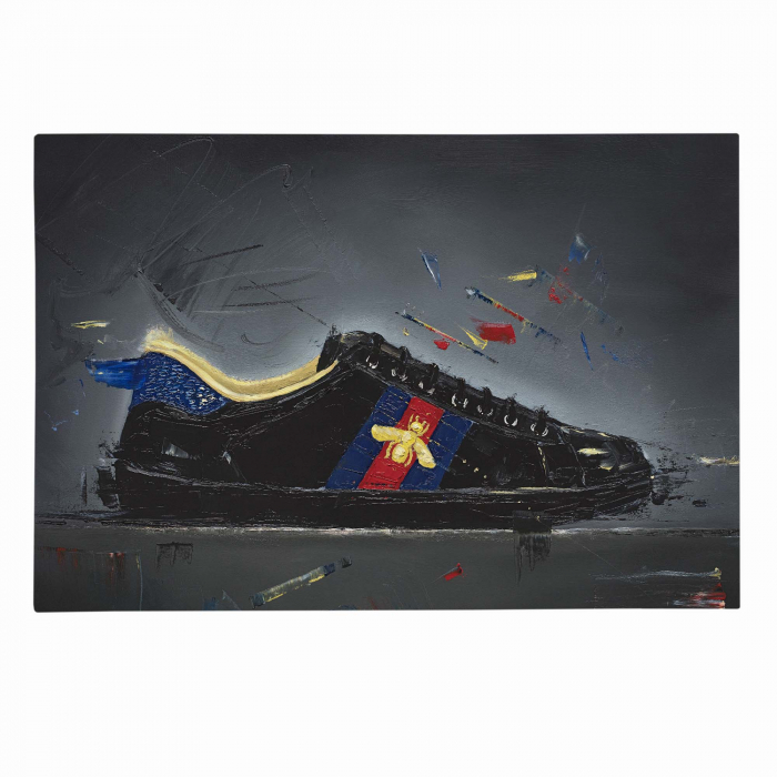 Tablou canvas, Pantof, Gucci, colorat, living, 50 x 70 cm [2]