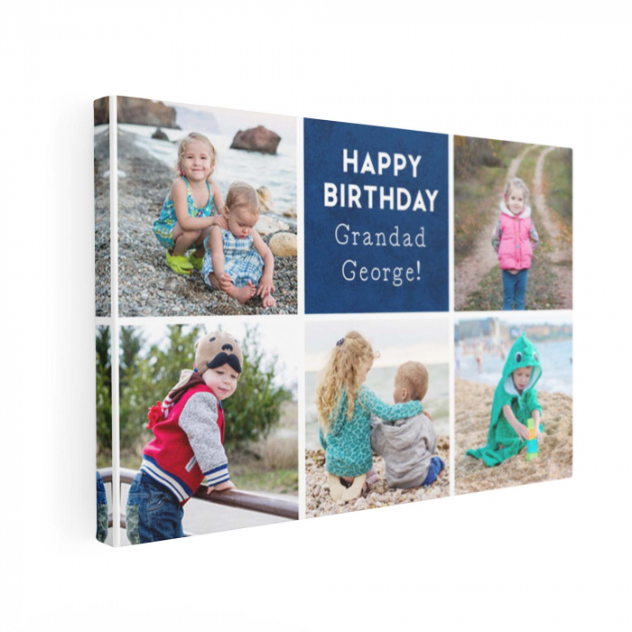 Tablou canvas colaj cu poze de familie [10]