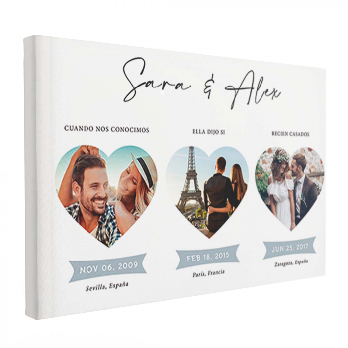 Tablou canvas personalizat colaj cu poze de familie – amintiri prețioase pe pânză [1]