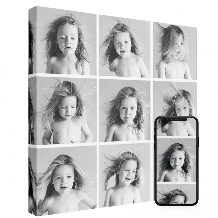 Tablou canvas personalizat colaj cu poze [5]