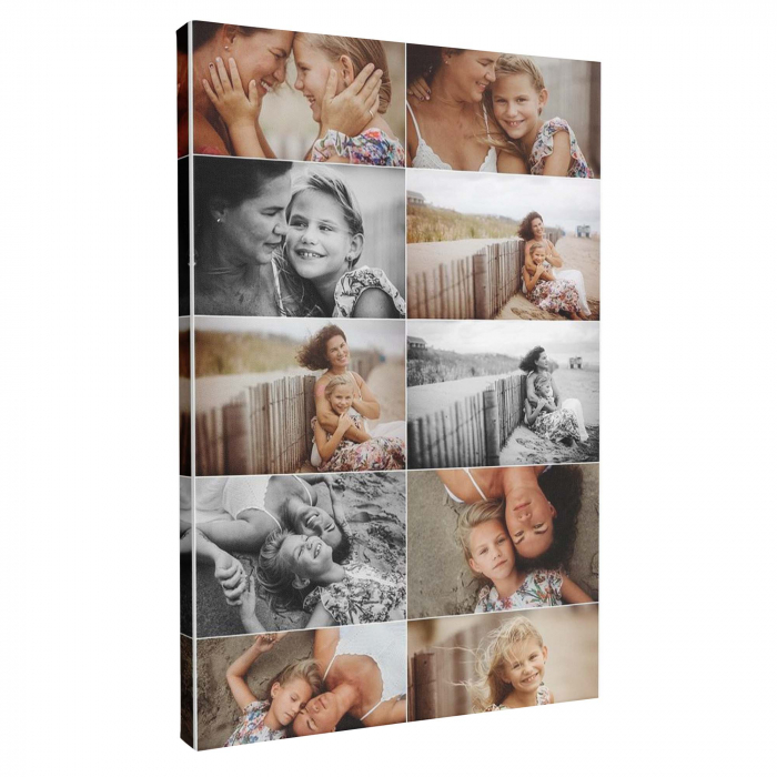 Tablou canvas personalizat colaj cu poze [6]
