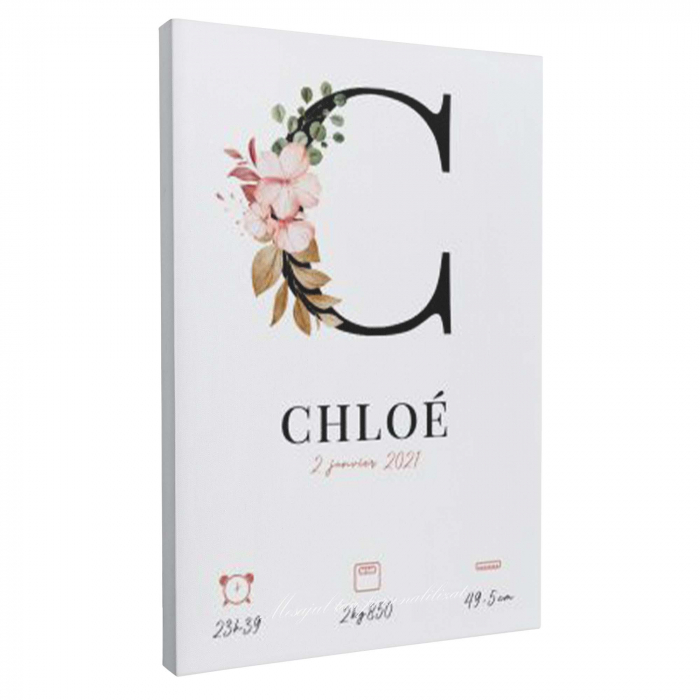 Tablou canvas personalizat colaj cu poze bebeluș [10]