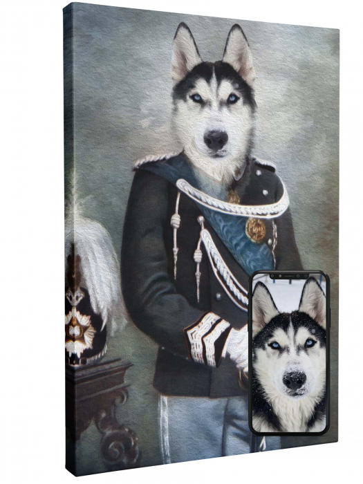 Tablou Canvas Personalizat – Câinele tău [1]