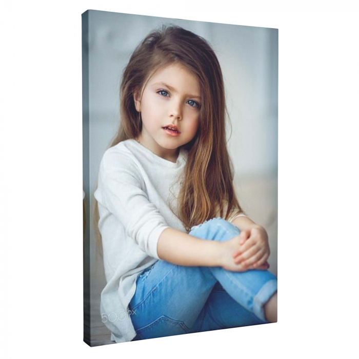 Tablou canvas personalizat, cu fotografia ta, Intaglio, color, print pe panza Premium [11]