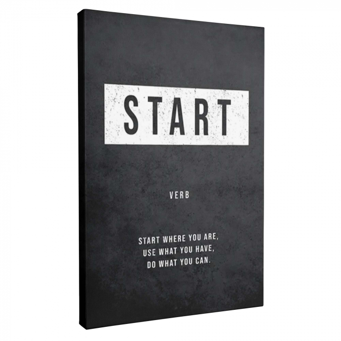 Cadou pentru sef Tablou Canvas Personalizat, Intaglio, print pe panza, besaje motivationale, [3]