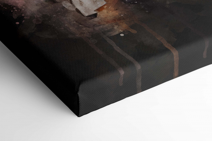 Tablou Canvas Personalizat, poza ta in stil acuarela M3 [3]