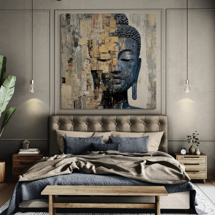 Tablou Canvas Buddha Abstract [1]