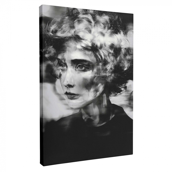 Tablou canvas, portret, femeie, modern, multicolor, pentru birou, 70 x 90 cm [2]