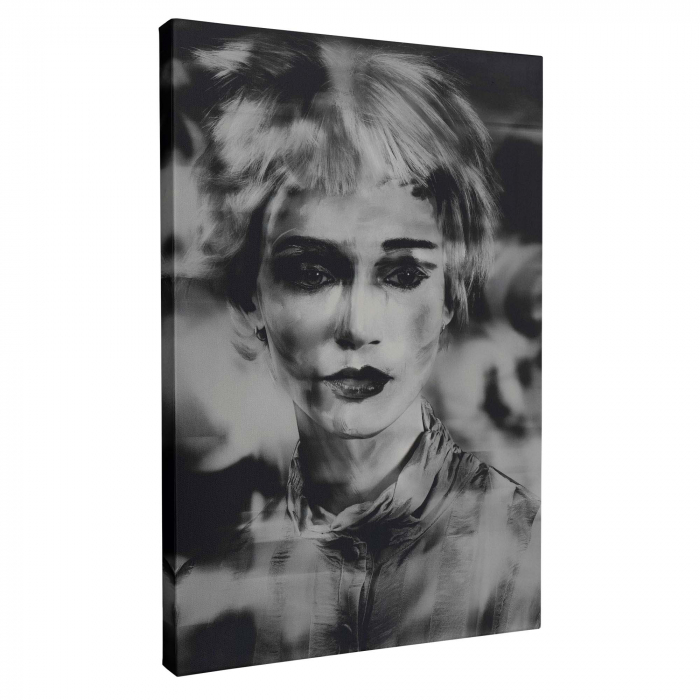 Tablou canvas, portret, femeie, modern, multicolor, pentru dormitor, 70 x 90 cm [2]