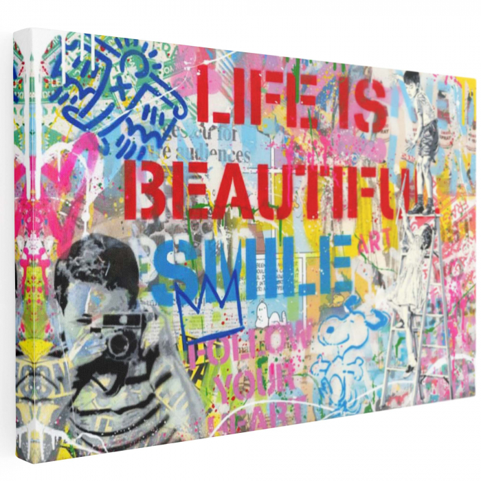Tablou canvas, Valentino, Motivational, abstract, dormitor, 50 x 70 cm [3]