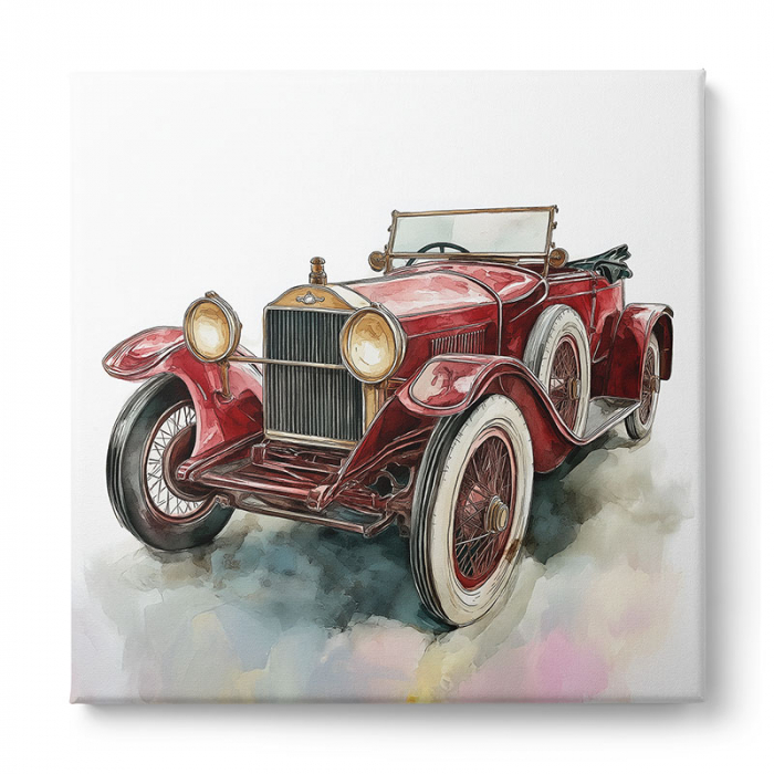 Tablou canvas ilustrând o mașină de epocă clasică [3]