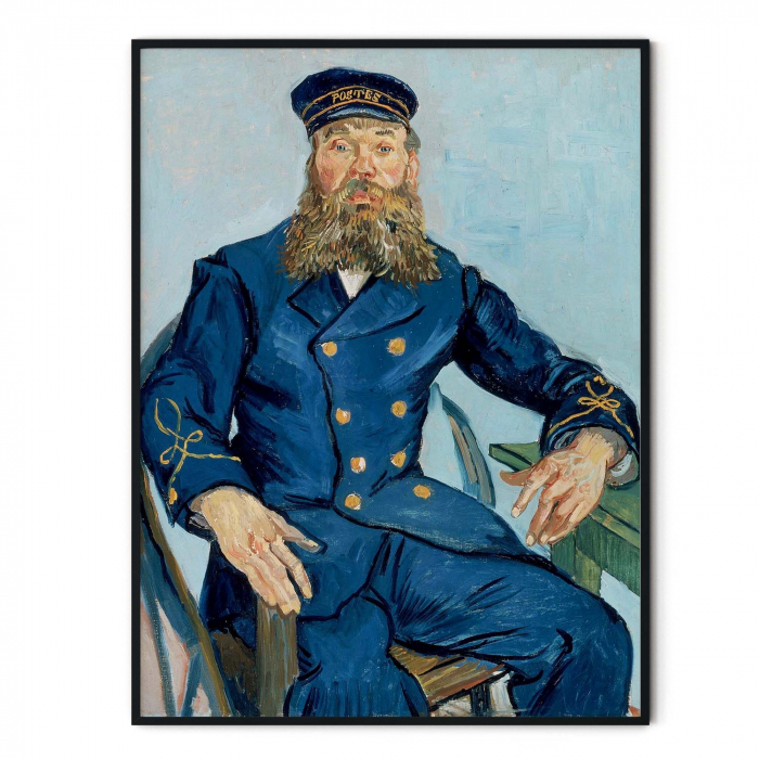 Print modern Van Gogh - Portrait of Joseph Roulin [3]