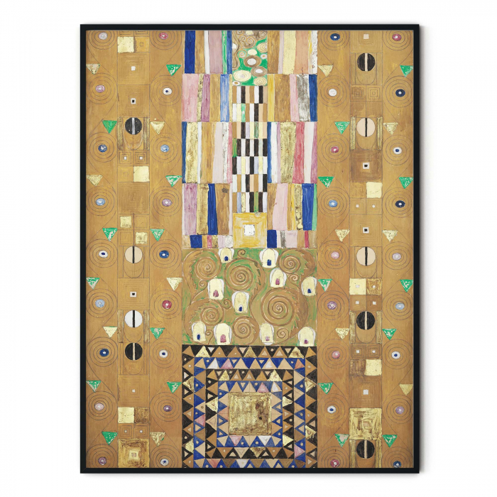 Print Fine Art, Tablou color Klimt Part 9 în stil modern pentru living. [3]