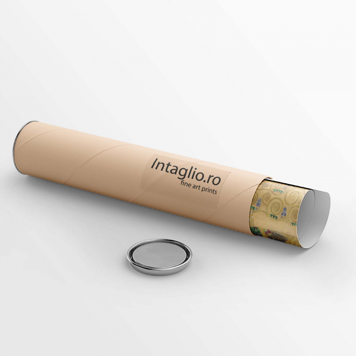 Print Fine Art, Copacul Vieții de Gustav Klimt, pentru living modern. [2]