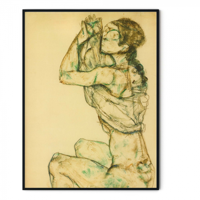 Nud feminin modern, imprimare Fine Art, Egon Schiele [3]