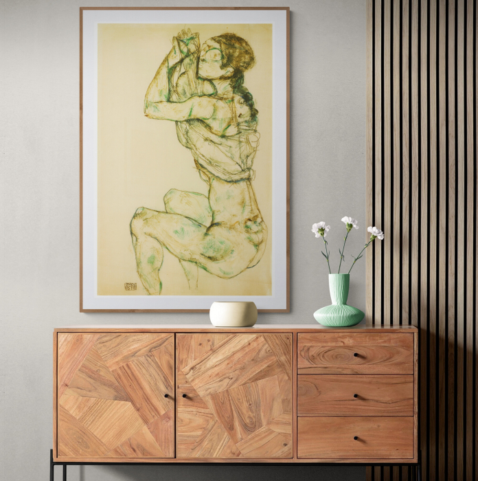 Nud feminin modern, imprimare Fine Art, Egon Schiele [1]