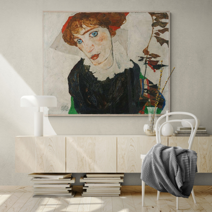 Print pe hartie Fine Art, „Portrait of Wally Neuzil” de Egon Schiele [1]