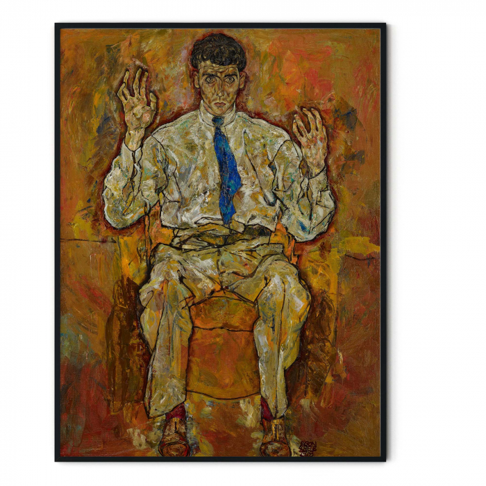 Reproducere tablou Egon Schiele, Paris von Gütersloh, Fine Art [3]